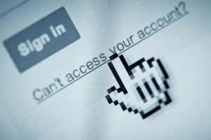 Can't access your account?